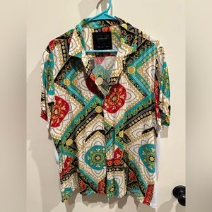 Cactus Man men’s festive shirt